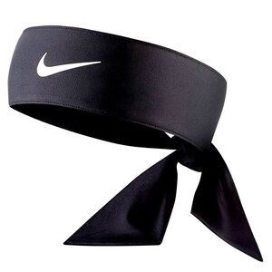 Nike Black Tie Wrap Headband
